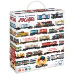 CzuCzu Puzzle dwustronne Pociągi 5+