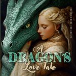A Dragon's Love Tale Coloring Book for Adults