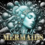 Sea Shell Mermaids Coloring Book for Adults