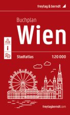 Wien, Buchplan, Städteatlas 1:20.000, freytag & berndt