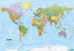 World map XXL, political, english, 1:15.000.000, Poster, freytag & berndt