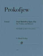 Sergej Prokofjew - Fünf Melodien op. 35a