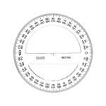 KOH-I-NOOR Úhloměr 360/125 transparentní