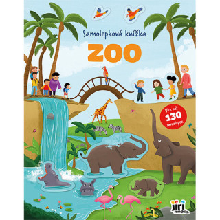 Samolepkovďż˝ knďż˝ka ZOO