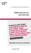 Idées reçues sur les avocats