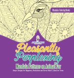 Mandala Coloring Books. Pleasantly Perplexing Mandala Patterns on Animal Fur. Unique Designs for Happiness, Meditation and Stress Relief. Ideal for Te
