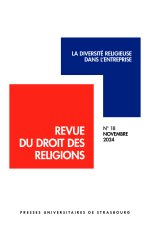 Revue du droit des religions n° 18/2024