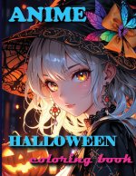 AN?ME Halloween Coloring Book