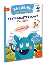 Bazgraki czytają trudne wyrazy Czytanie sylab Ćwicz Kapitan