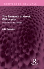 Elements of Greek Philosophy