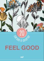 Feel good - 20 cartes postales à colorier