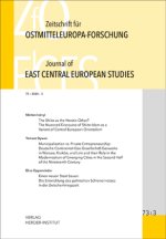 Zeitschrift für Ostmitteleuropa-Forschung (ZfO) 73/3 / Journal of East Central European Studies (JECES) 73/3