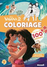 Disney Vaiana 2 - Coloriage avec plus de 100 stickers (Visuel Y) T1 (prov)
