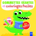 Le crocodile gommettes géantes
