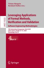 Leveraging Applications of Formal Methods, Verification and Validation. Software Engineering Methodologies