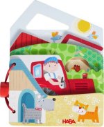 Holz-Babybuch Traktor