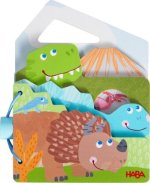 Holz-Babybuch Dinos