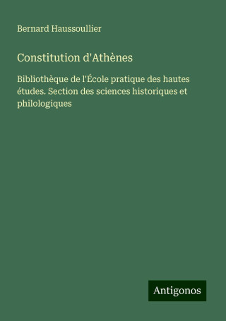 Constitution d'Ath?nes