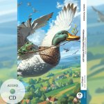 Lyaguschka-Puteschestwennitsa / Der Reisefrosch (Buch + Audio-CD) - Frank-Lesemethode - Kommentierte zweisprachige Ausgabe Russisch-Deutsch, m. 1 Audi