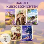 5 Daudet Kurzgeschichten (5 Bücher + Audio-CDs) - Frank-Lesemethode - Kommentierte zweisprachige Ausgabe Französisch-Deutsch, m. 5 Audio-CD, m. 5 Audi
