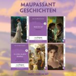 6 Maupassant Geschichten (6 Bücher + Audio-Online)- Frank-Lesemethode - Kommentierte zweisprachige Ausgabe Französisch-Deutsch, m. 6 Audio, m. 6 Audio