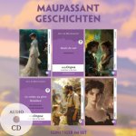 6 Maupassant Geschichten (6 Bücher + Audio-CDs)- Frank-Lesemethode - Kommentierte zweisprachige Ausgabe Französisch-Deutsch, m. 6 Audio-CD, m. 6 Audio