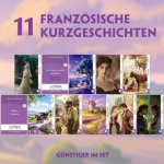 11 Französische Kurzgeschichten (11 Bücher + Audio-Online) - Frank-Lesemethode - Kommentierte zweisprachige Ausgabe Französisch-Deutsch, m. 11 Audio,