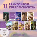 11 Französische Kurzgeschichten (11 Bücher + Audio-CDs) - Frank-Lesemethode - Kommentierte zweisprachige Ausgabe Französisch-Deutsch, m. 11 Audio-CD,