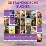 28 französische Bücher (28 Bücher + Audio-Online) - Frank-Lesemethode - Kommentierte zweisprachige Ausgabe Französisch-Deutsch, m. 28 Audio, m. 28 Aud
