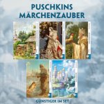 5 Puschkins Märchenzauber (5 Bücher + Audio-Online) - Frank-Lesemethode - Kommentierte zweisprachige Ausgabe Russisch-Deutsch, m. 5 Audio, m. 5 Audio,