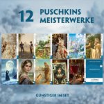 12 Puschkins Meisterwerke (12 Bücher + Audio-Online) - Frank-Lesemethode - Kommentierte zweisprachige Ausgabe Russisch-Deutsch, m. 12 Audio, m. 12 Aud