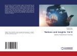 Notions and Insights: Vol 8