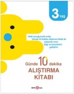Günde 10 Dakika Alistirma Kitabi 3 Yas