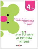 Günde 10 Dakika Alistirma Kitabi 4 Yas