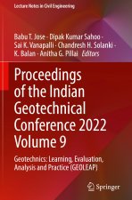 Proceedings of the Indian Geotechnical Conference 2022 Volume 9