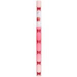 Geschenkpapier Pixel Schleifen, Neon Pink, FSC MIX