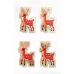 3D Sticker Rentiere, Pixel, FSC MIX