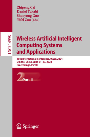 Wireless Algorithms, Systems, and Applications