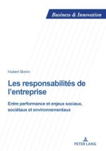 Les responsabilités de l'entreprise