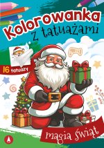 Kolorowanka z tatuażami Magia świąt