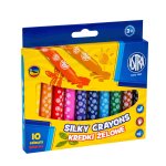 Kredki żelowe wykręcane Silky Astra 10 kolorów