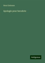 Apologie pour herodote