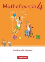 Mathefreunde 4. Schuljahr - Ausgabe Sachsen 2022 - Schulbuch mit Kartonbeilagen und 