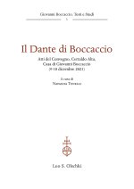 Dante di Boccaccio. Atti del Convegno, Certaldo Alta, Casa di Giovanni Boccaccio (9-10 dicembre 2021)