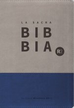 Bibbia R2. Versione riveduta 2020 Ediz. tascabile copertina similpelle bicolore grigio/blu