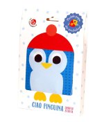 Ciao pinguina. Libro di stoffa