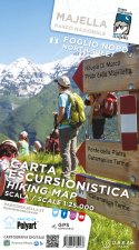Carta escursionistica Parco Nazionale della Majella. Scala 1:25.000