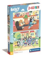 Puzzle 2x60 elementów. Super kolor. Bluye