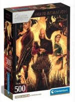 Puzzle 500 elementów. Compact. House of The Dragon