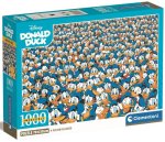 Puzzle 1000 elementów. Compact. Impossible Donald Duck